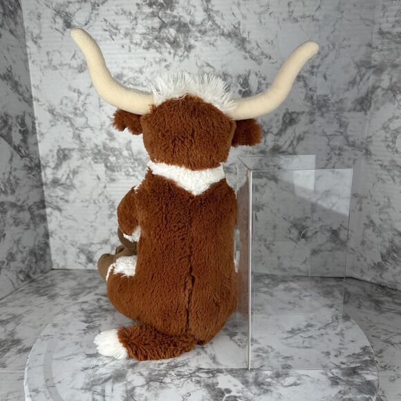 Build a Bear Longhorn Steer Bull Cow Plush University of Texas Bevo - Picture 6 of 9